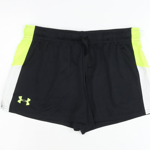Under Armour Girls Black Athletic Shorts XL