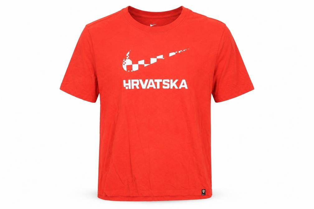 Front view of Nike Men's Red XL T-Shirt, Casual Style