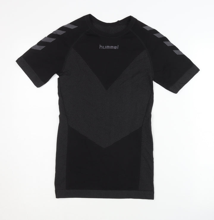 Hummel Women's Black XS Pullover Gym Tee