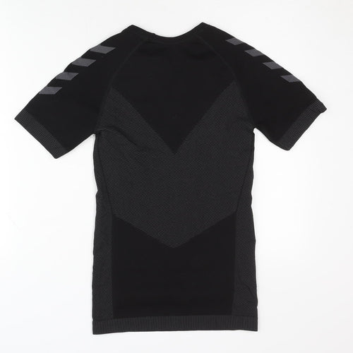 Hummel Women's Black XS Pullover Gym Tee