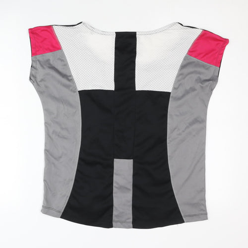 Active Touch Women's Black Gym T-Shirt Size 10