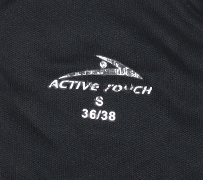 Active Touch Women's Black Gym T-Shirt Size 10