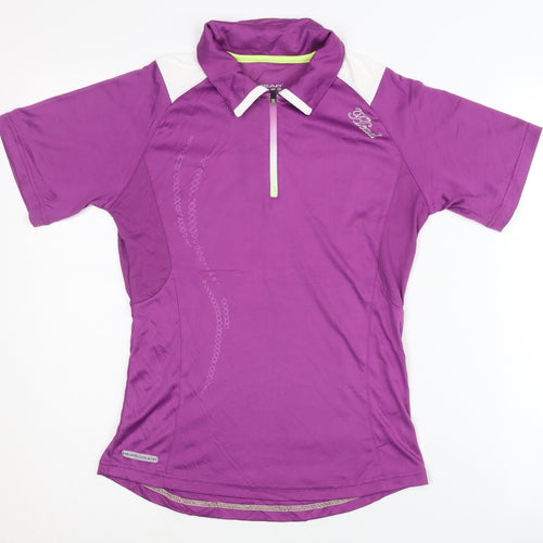 HEAD Women's Purple Polo Activewear Top Size 12