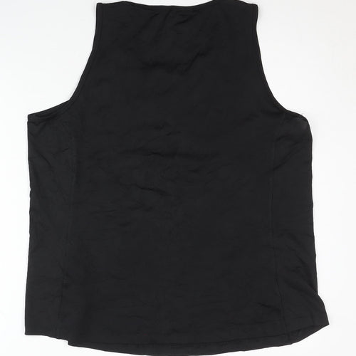 Crivit Unisex Black Athletic Tank Top Size 22