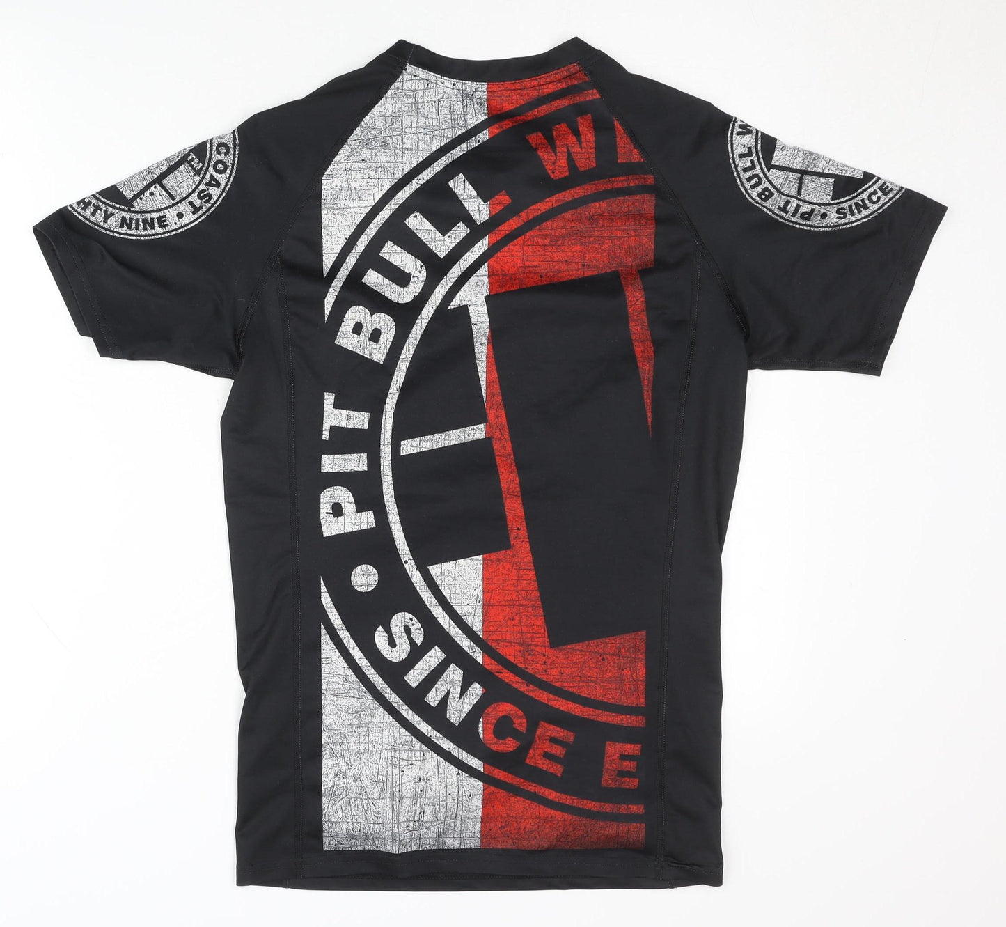 Pit Bull Men's Black Athletic T-Shirt - Medium