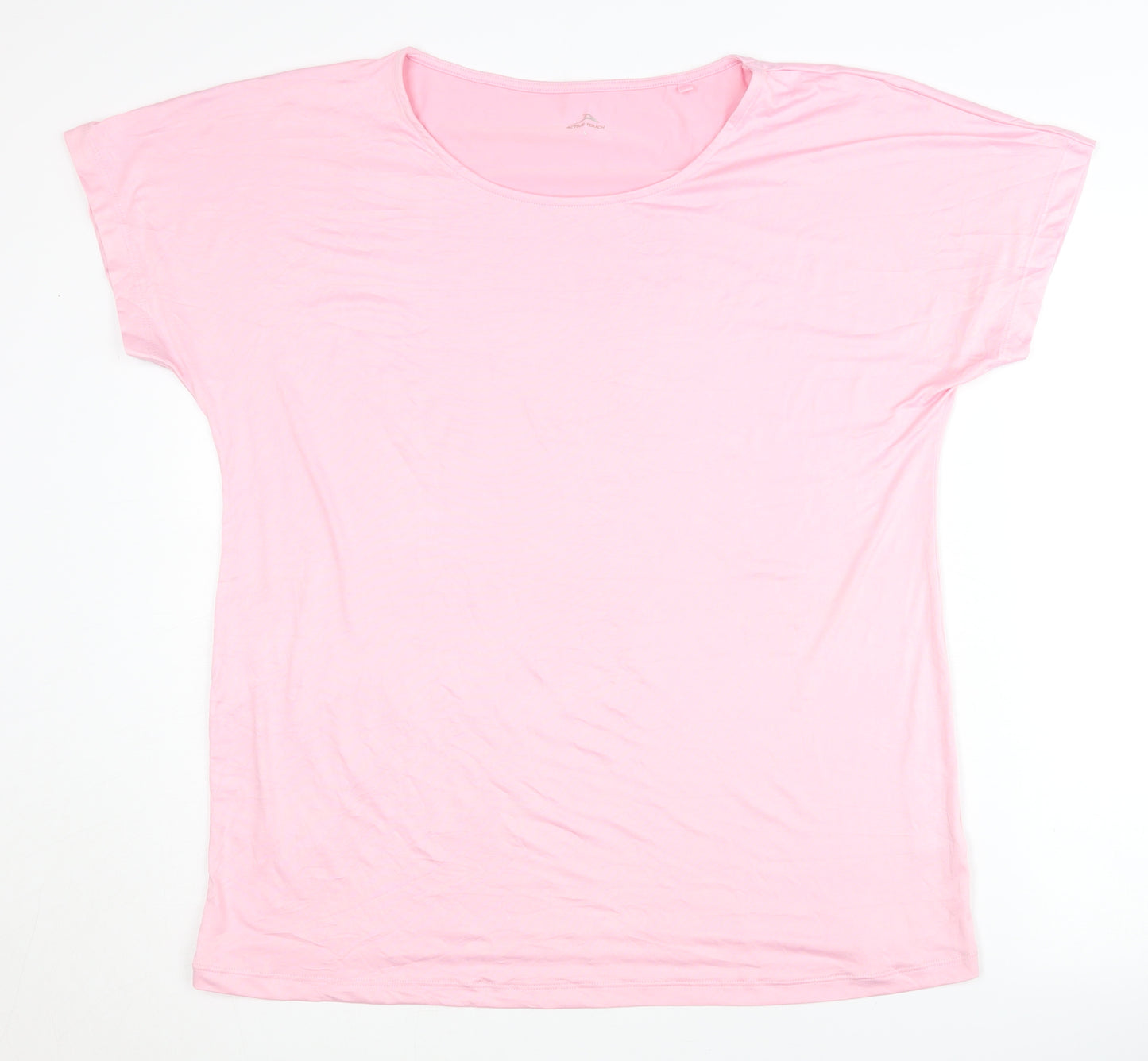 Active Touch Women's Pink T-Shirt Large