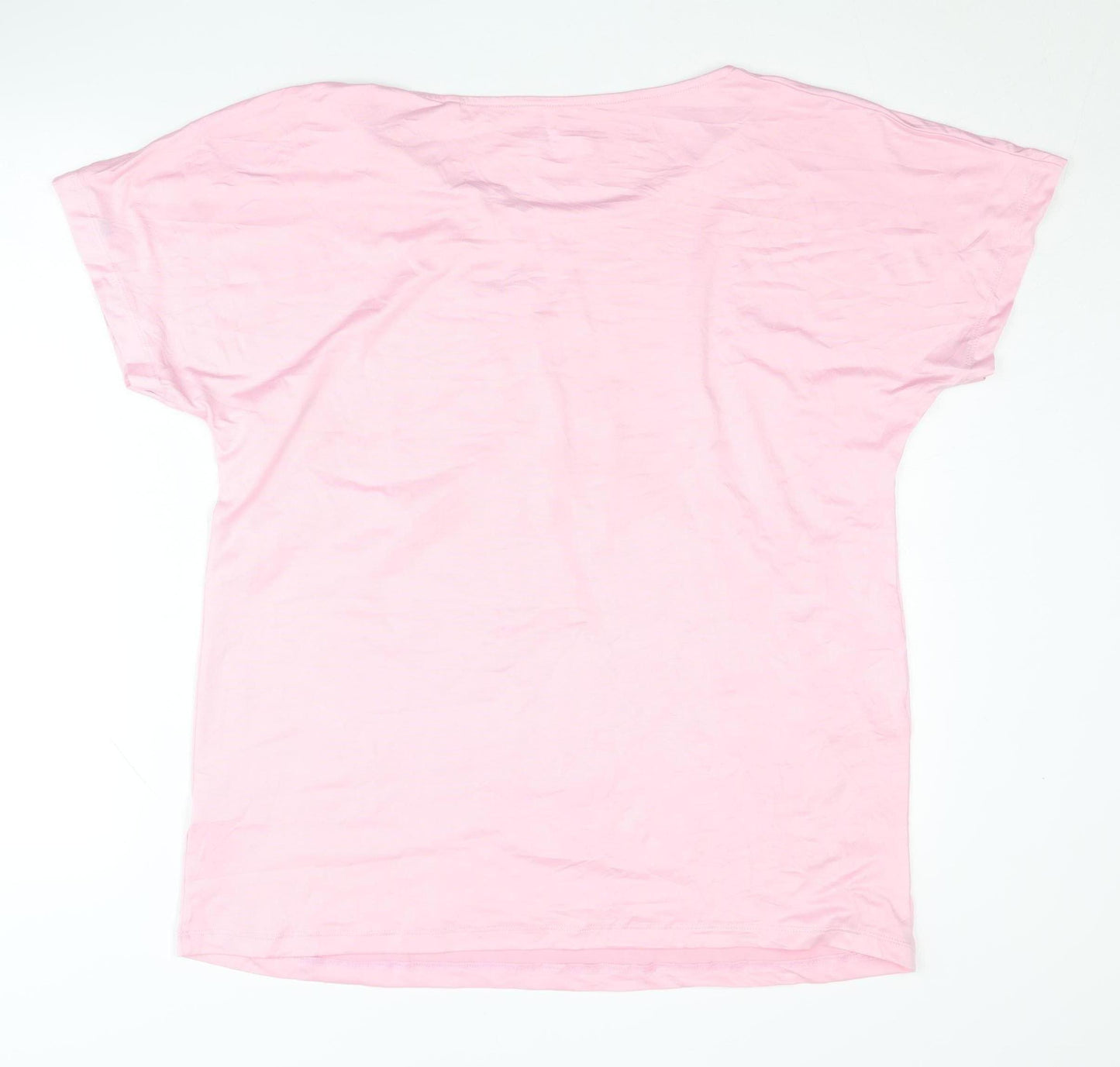 Active Touch Women's Pink T-Shirt Large