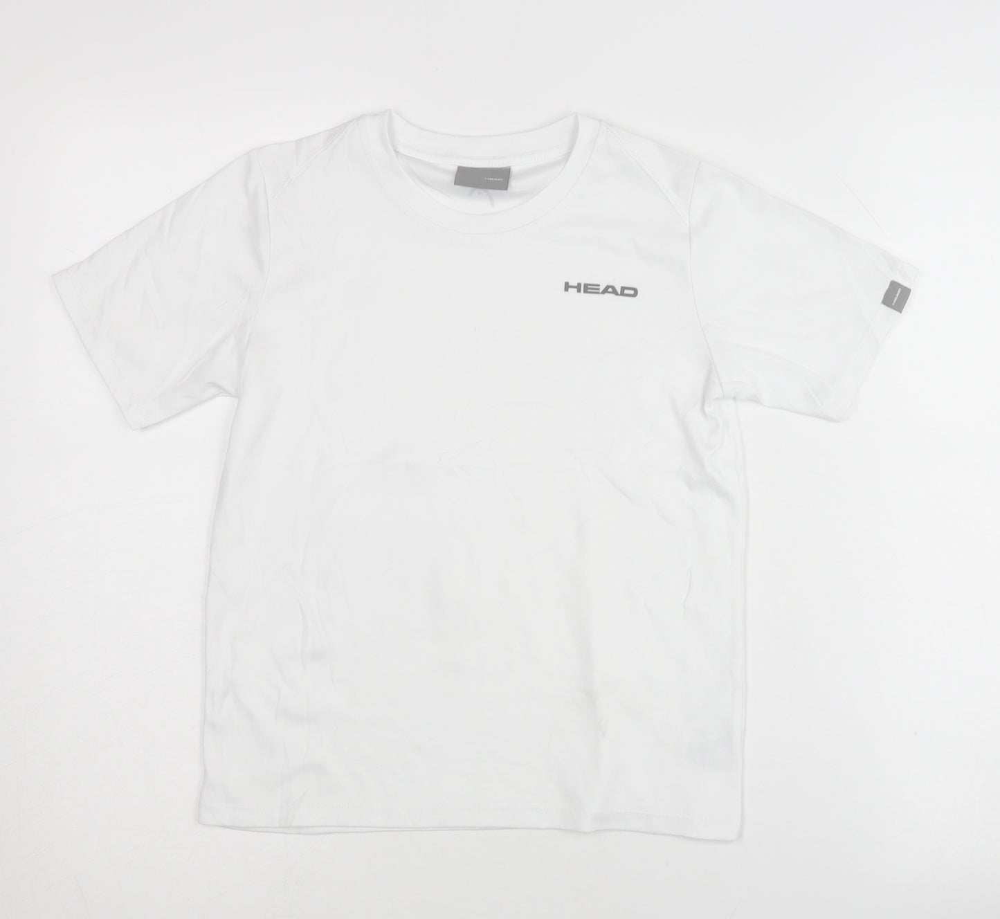 Head Boys' White T-Shirt, Size 12, Short Sleeve, Logo Accent