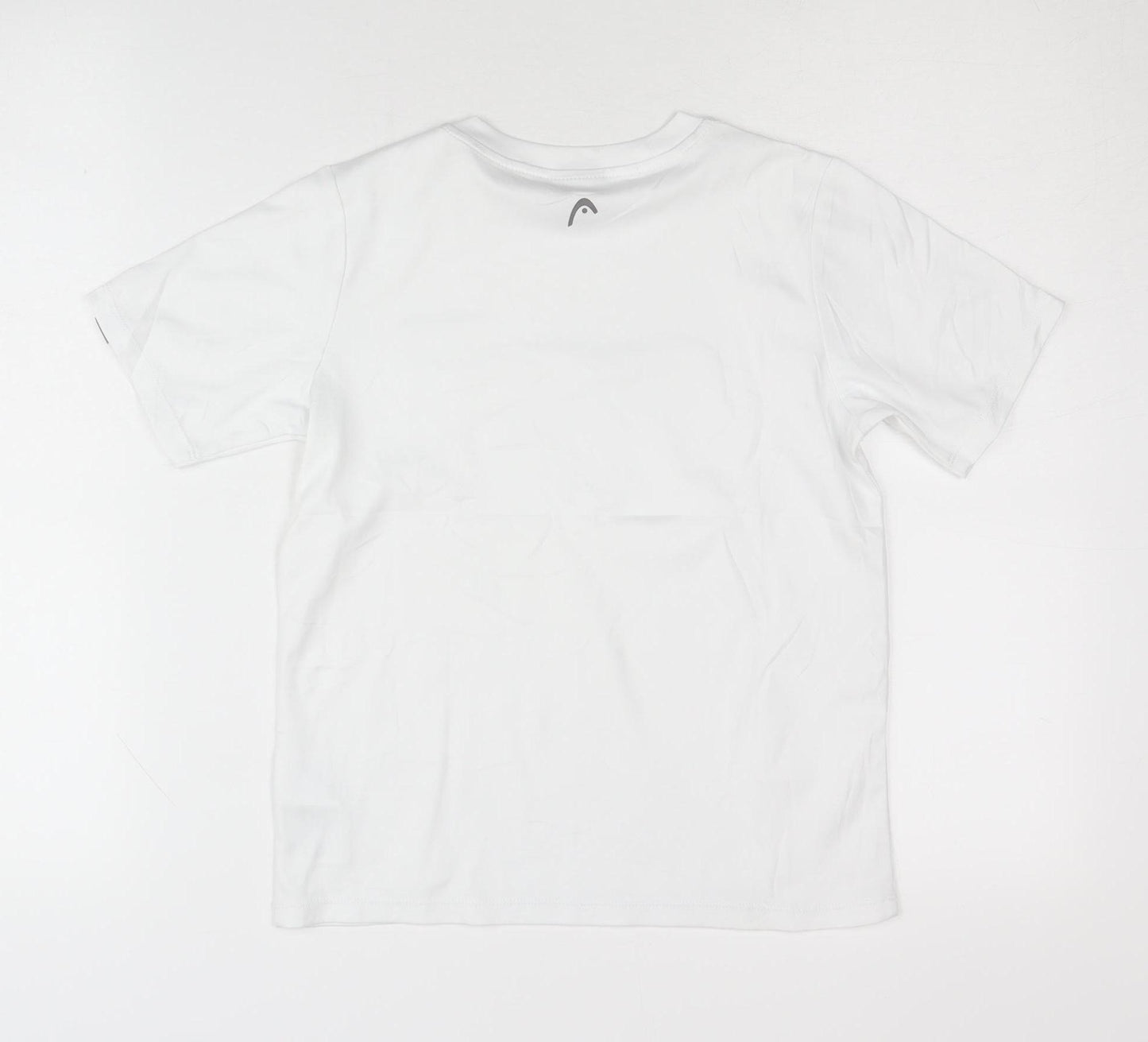 Head Boys' White T-Shirt, Size 12, Short Sleeve, Logo Accent