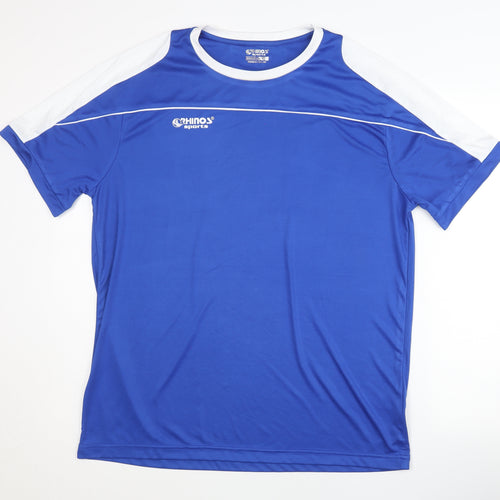 Rhinos Sports Men's Blue XXL Jersey