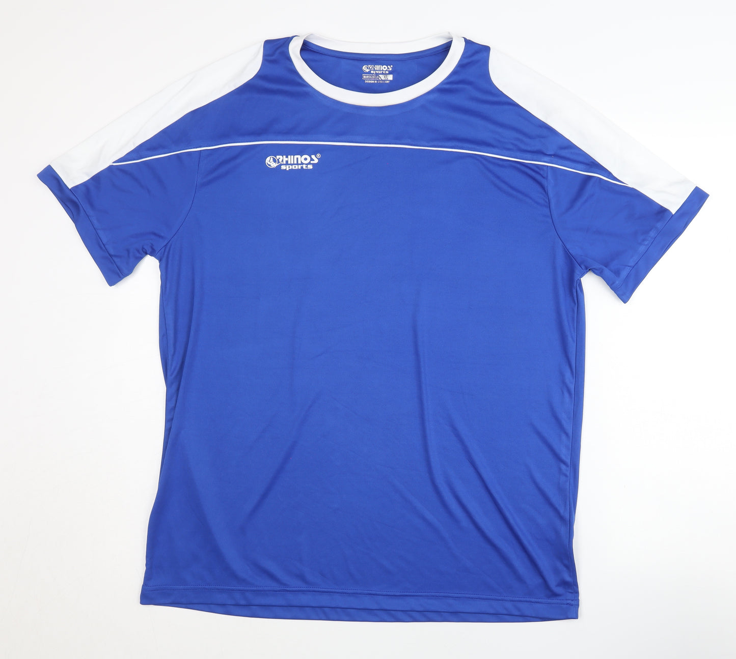 Rhinos Sports Men's Blue XXL Jersey
