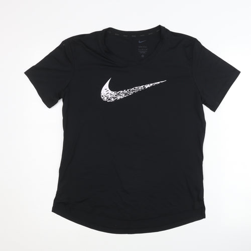 Nike Women's Black Dri-FIT T-Shirt L