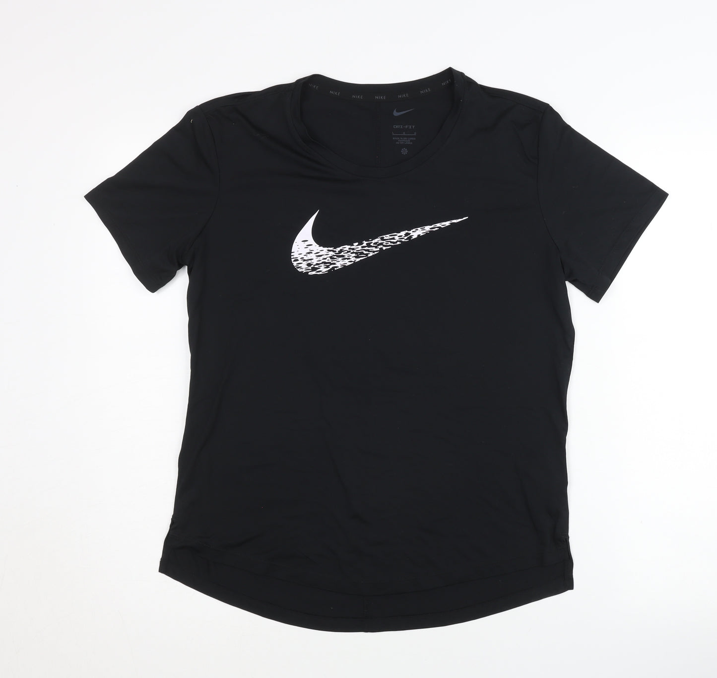 Nike Women's Black Dri-FIT T-Shirt L
