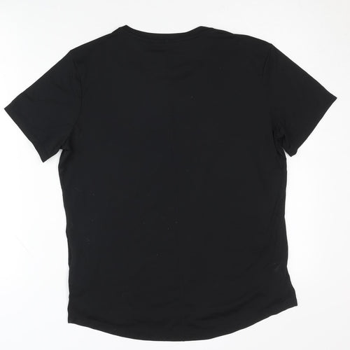 Nike Women's Black Dri-FIT T-Shirt L