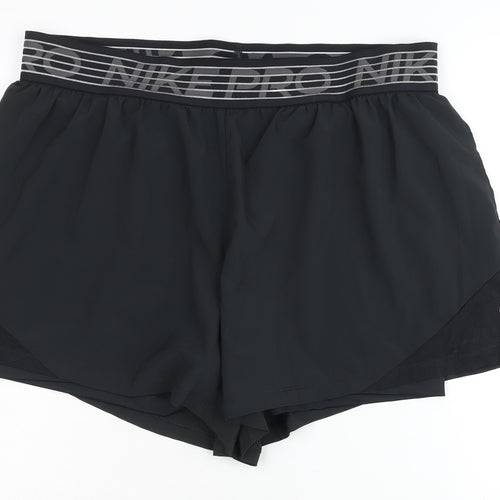 Nike Women's Black Athletic Shorts XL