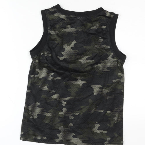 NBL Boys Black Camo Basketball Tank Top - Size 12