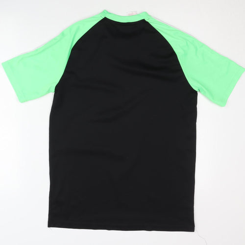 Adidas Boys Black T-Shirt 15-16 Years for Gym & Training