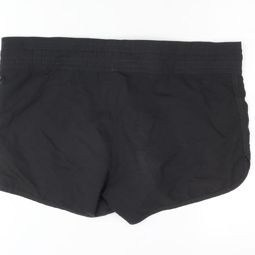 H&M Women's Black Athletic Shorts Size 8 for Gym & Yoga