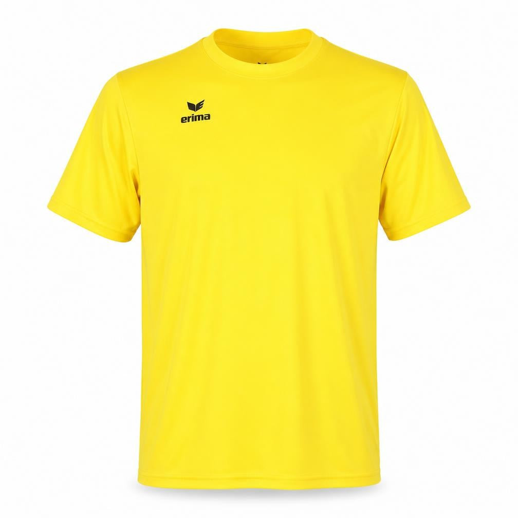 Erima Men's Yellow Basic T-Shirt, Size L