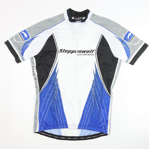 Bicycle Line Men's Cycling Jersey M Blue Graphic Athletic
