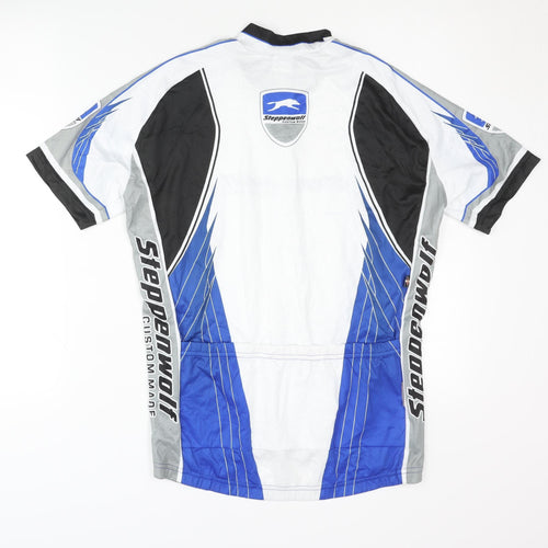 Bicycle Line Men's Cycling Jersey M Blue Graphic Athletic