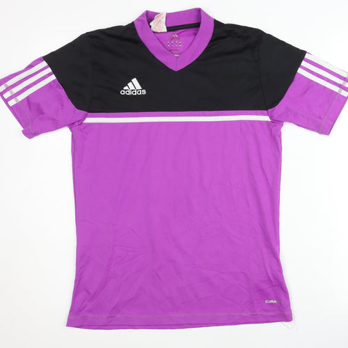 Adidas Men's Purple Gym Jersey Tee, Size M