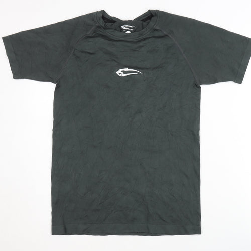 Smilodox Women's Black Athletic T-Shirt L