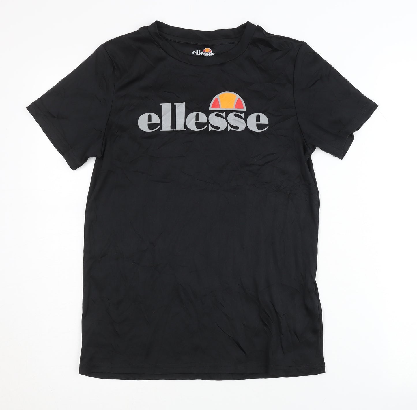 Ellesse Girls Black T-Shirt, Size 12 Years, Activewear