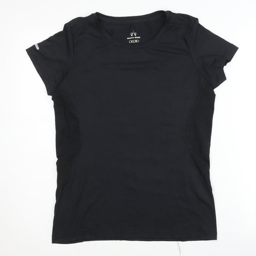 North Bend Women's Black Athletic T-Shirt Size 10