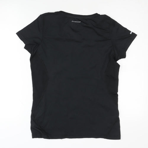 North Bend Women's Black Athletic T-Shirt Size 10