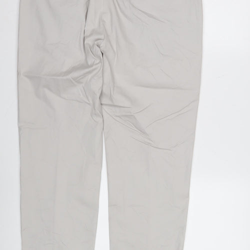 Marks and Spencer Grey Slim Fit Trousers Men's 34