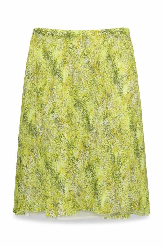 Front view of Marks & Spencer Women's Midi Skirt, size 14, Multicoloured