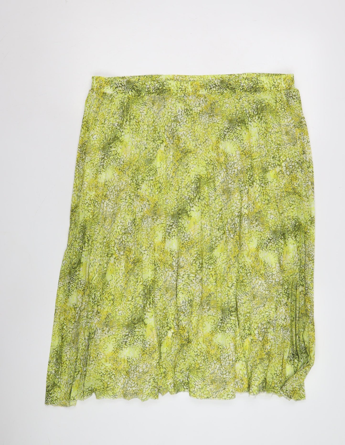 Marks and Spencer Women's Midi Skirt, Size 14, Multicoloured