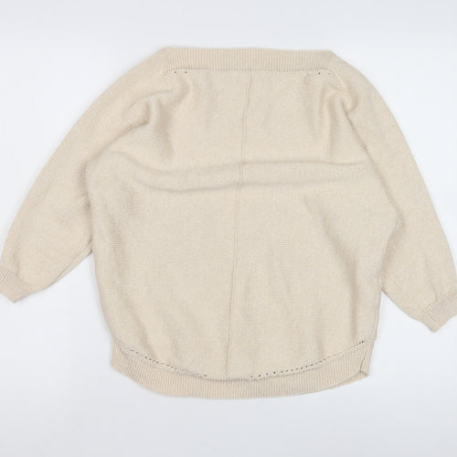 Bonmarché Women's Beige Medium Jumper