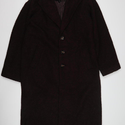 Collusion Women's Black XS Mid-Length Coat