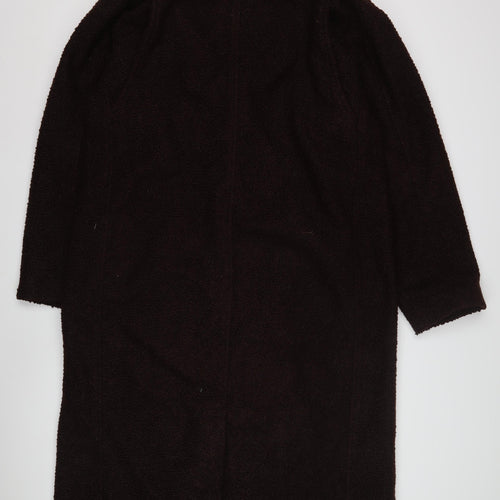 Collusion Women's Black XS Mid-Length Coat