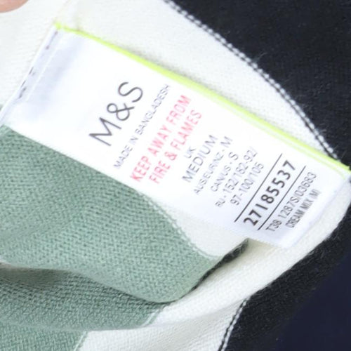 Marks and Spencer Women's Striped Pullover Jumper M