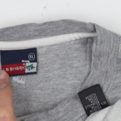 Le Shark Men's Grey XL Pullover Sweatshirt
