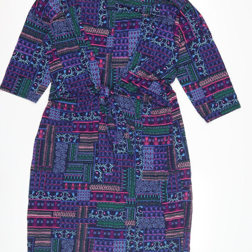 Monsoon Women's Multicoloured Patchwork Shift Dress