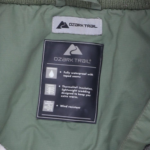 Ozark Trail Women's Green Parka Coat Size 12