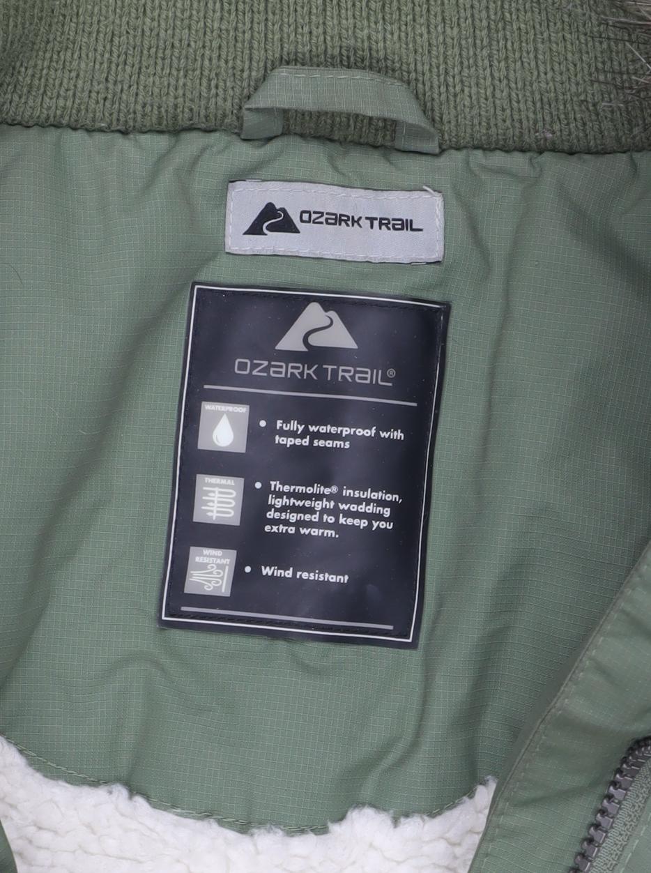 Ozark Trail Women's Green Parka Coat Size 12