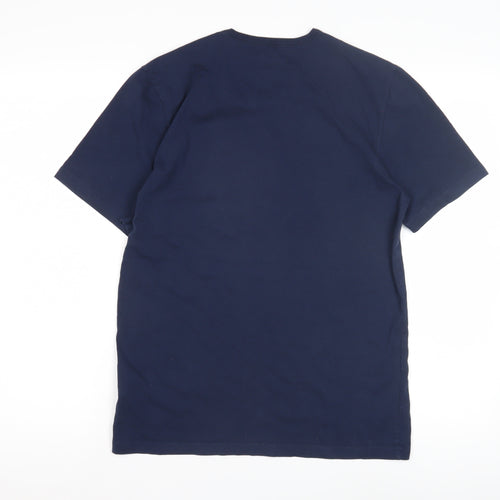 Hugo Boss Men's Blue Crew Neck T-Shirt - M