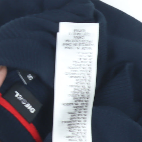 Diesel Mens Blue Pullover Jumper S - Casual Knitwear