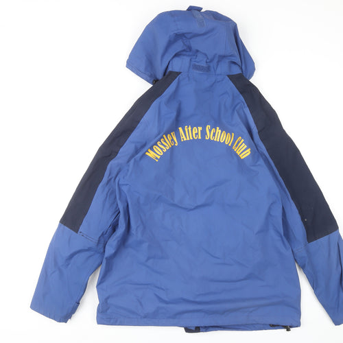 Regatta Women's Waterproof Blue Rain Jacket Size 14