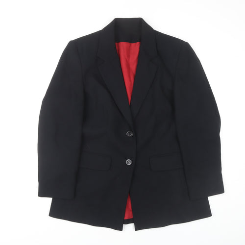 Richards Women’s Black Suit Jacket UK 14 Petite Formal