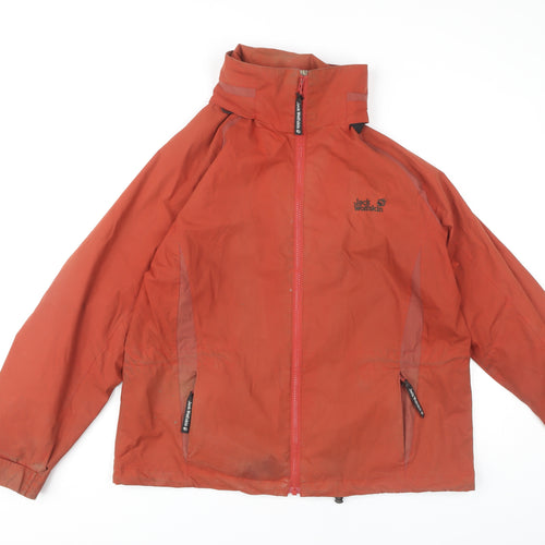 Jack Wolfskin Women's Red Windbreaker Jacket L