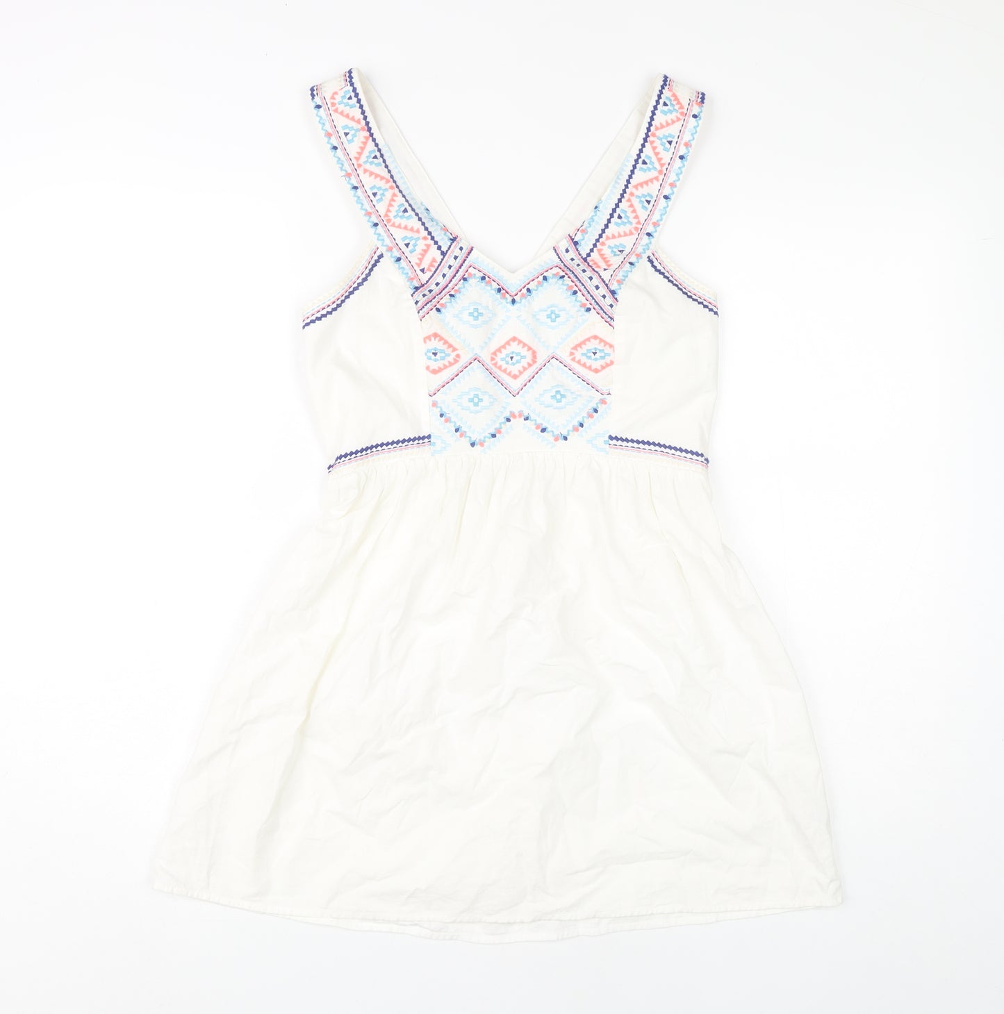 American Eagle Outfitters Women's Ivory A-Line Dress