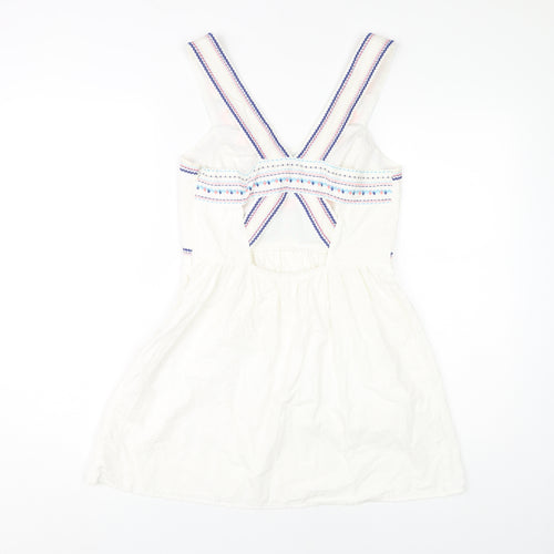 American Eagle Outfitters Women's Ivory A-Line Dress