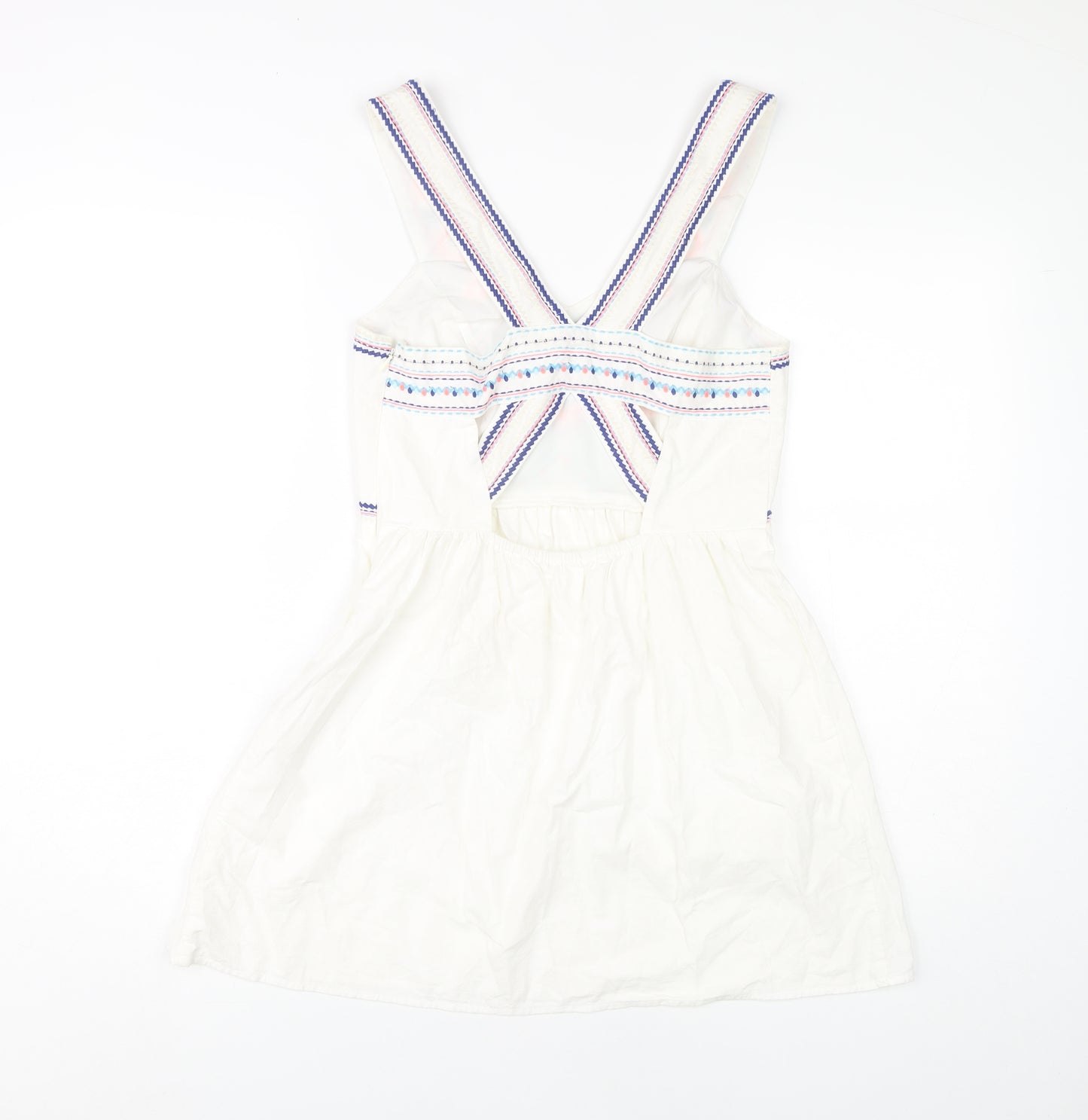 American Eagle Outfitters Women's Ivory A-Line Dress