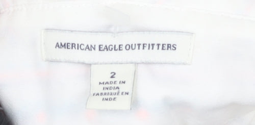 American Eagle Outfitters Women's Ivory A-Line Dress